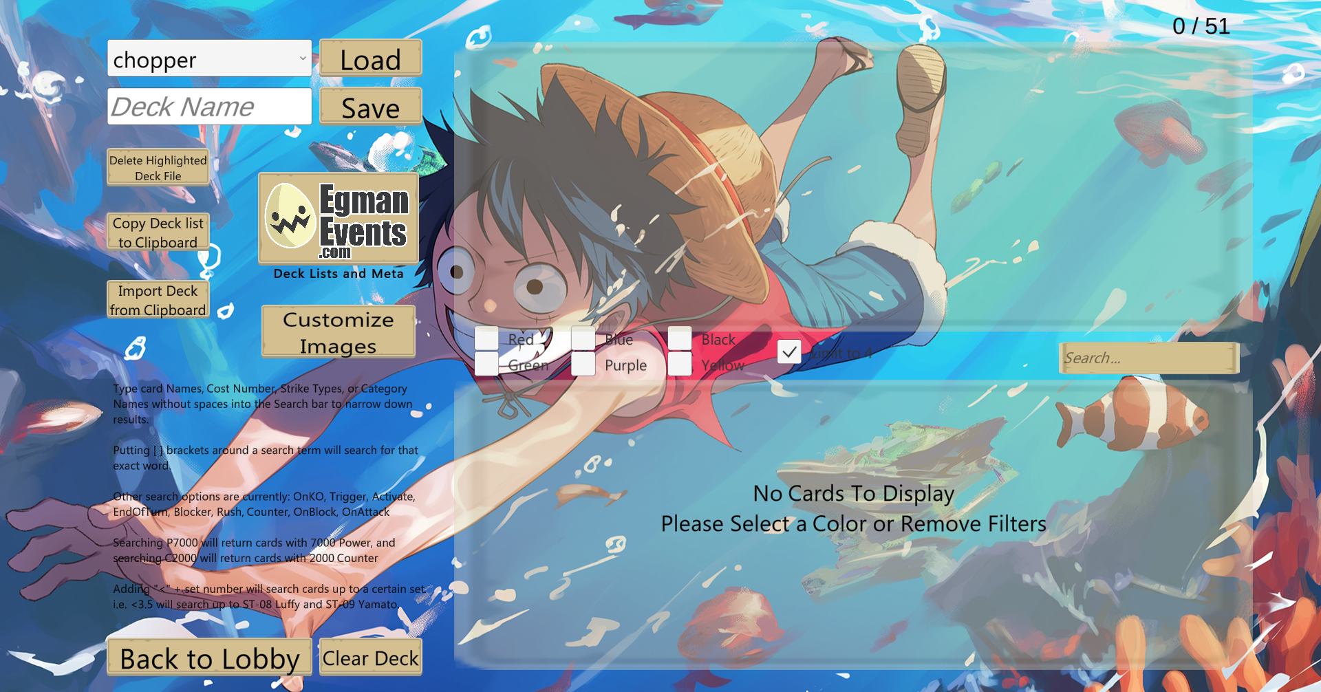 demo image 02 - deck editor